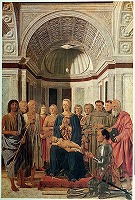 ピエロ・デッラ・フランチェスカ《ブレラの祭壇画》1472-74頃