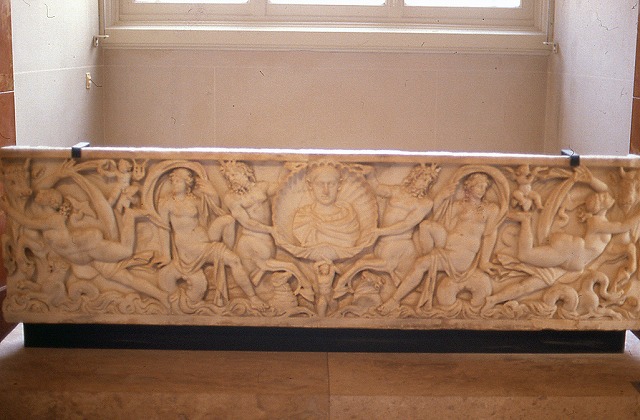 《ローマの石棺　海のティアソス》　ルーヴル
