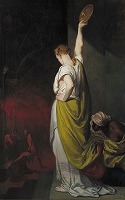 ピュヴィス・ド・シャヴァンヌ《洗礼者ヨハネを斬首させるサロメ》1856