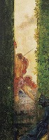 モロー《庭園のサロメ》1878（部分）