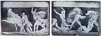 フラクスマン《ストーンヘンジにおけるブリトン人たちの虐殺》1783