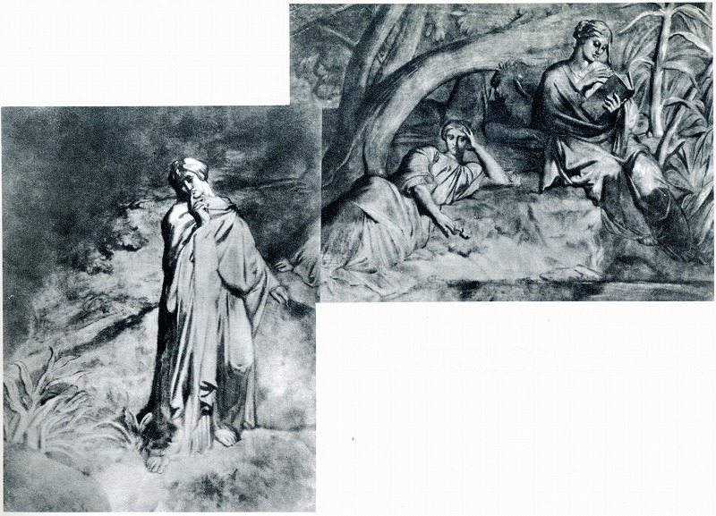 シャセリオー《沈黙、瞑想、研究》1844-48