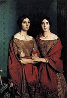 シャセリオー《二人の姉妹》1843