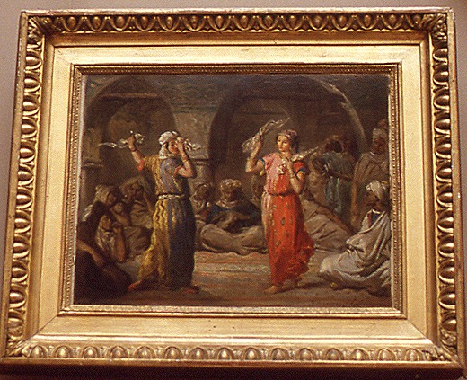 シャセリオー《ムーア人の踊り子たち》1849