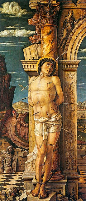 マンテーニャ《聖セバスティアヌス》1459頃