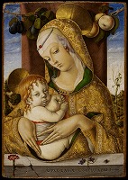 クリヴェッリ《聖母子》1480頃