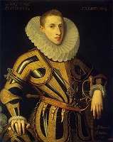 パントーハ・デ・ラ・クルス《ディエゴ・デ・ビリャマヨールの肖像》1605