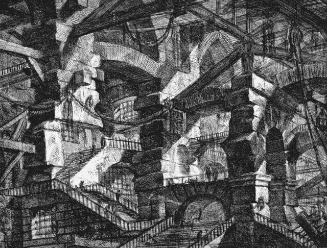 ピラネージ《牢獄》第2版14図、1761