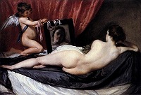 ベラスケス《鏡を見るウェヌス》1650