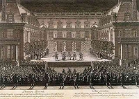 ル・ポートル《1674年における『アルセスト』の上演》1676