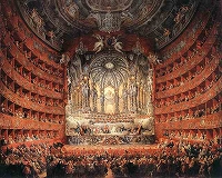 パニーニ（パンニーニ）《ローマのアルジェンティーナ劇場で1747年7月15日に開催された音楽祭》1747