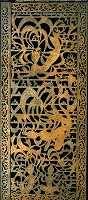 《金銅灌頂幡》（法隆寺献納宝物） 飛鳥時代（7世紀）　部分：大幡・幡身第4坪