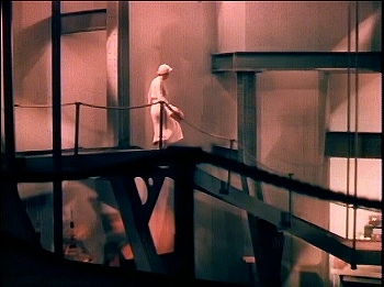 『肉の蝋人形』 1933、約1時間6分：蠟人形館、地下空中回廊