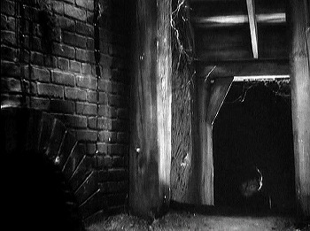 『猫とカナリヤ』 1939　約1時間7分：隠し通路の内部