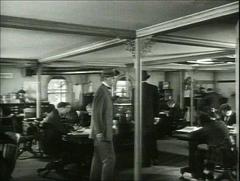 『市民ケーン』 1941、約34分：新聞社
