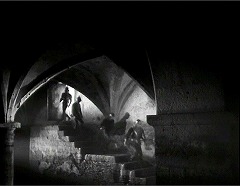 『オセロ』 1952　約27分：地下貯水槽入口の階段