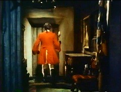 『バスカヴィル家の犬』 1959　約3分：二階廊下　奥に突きあたりの部屋