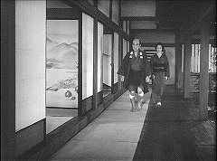 『怪談佐賀屋敷』 1953　約19分：龍造寺の屋敷、縁側廊下