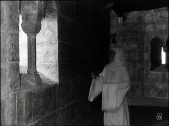 『尼僧ヨアンナ』 1961　約56分：修道院　二階廊下