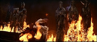 『黒猫の棲む館』 1964　約1時間20分：火にまといつかれた石像群