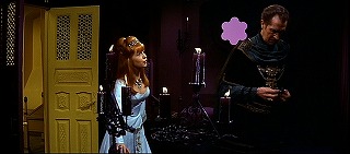 『赤死病の仮面』 1964　約18分：第二＝紫の部屋