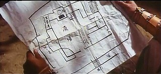 『大盗賊』 1963　約1時間8分：城の見取図