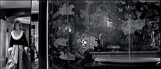 『悪徳の栄え』 1963　約32分：ジュリエットの家、二階＋ジャポニスム風壁面