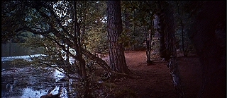 『凶人ドラキュラ』 1966　約4分：水辺の森