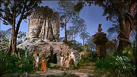 『シンドバッド黄金の航海』 1973　約55分：「多くの顔のある寺院」