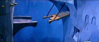 『長靴をはいた猫』 1969　約1時間11分：魔王の城　大中空、跳ね橋