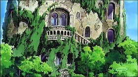 『ルパン三世　カリオストロの城』 1979　約12分：大公の館址