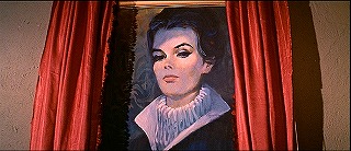 『恐怖の振子』 1961　約13分：エリザベスの部屋、エリザベスの肖像画