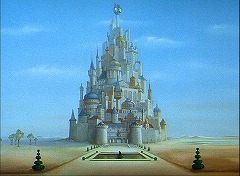 『王と鳥』 1980 約2分：タキカルディ王国の都市宮殿