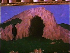 『白蛇伝説』 1988　約41分：ダンプトン・ワームの絵の中へ