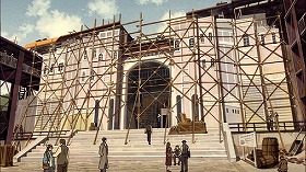 『鋼の錬金術師　シャンバラを征く者』 2005　約54分：ベルリンのウーファの撮影所、映画のセット