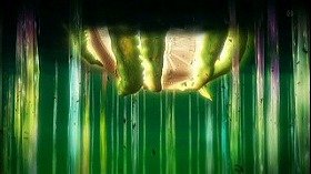 『Ｃ』 第11話　約1分：空から降りてくる〈Ｃ〉
