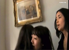 『戦慄怪奇ファイル コワすぎ！ FILE-04 真相！トイレの花子さん』 2013　約1時間2分：三階階段室＋ミレー《落ち穂拾い》(1857)