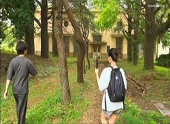 『戦慄怪奇ワールド　コワすぎ！』 2023　約1分：廃墟（旧芦山浄水場、水戸市）、外観