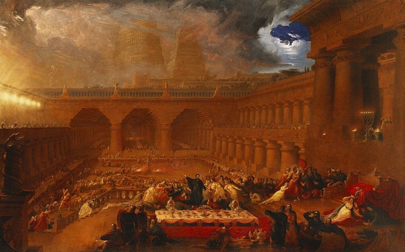 ジョン・マーティン《ベルシャザルの饗宴》 1821