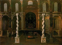 モンス・デジデリオことフランソワ・ド・ノメ（ノーム）《神殿のソロモン》 17世紀前半