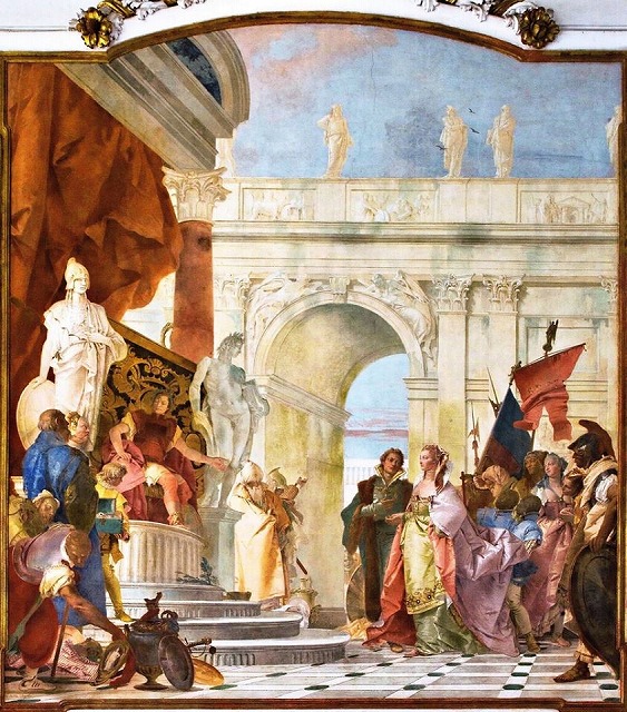 ティエポロ《スキピオの自制》 1743-44