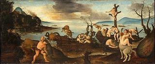 ピエロ・ディ・コージモ《狩りからの帰還》(1494-1500頃)