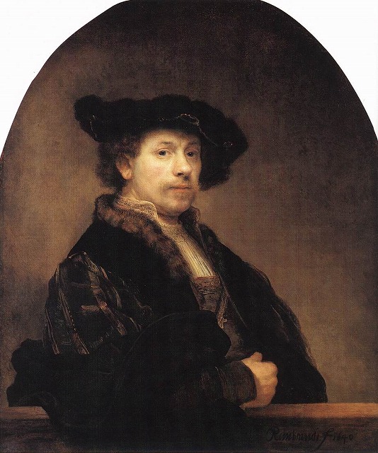 レンブラント《34歳の自画像》1640