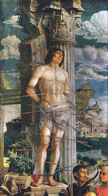 マンテーニャ《聖セバスティアヌス》1480