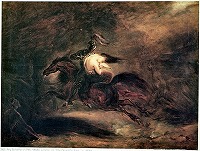 アリ・シェフェール《死者たちは速やかに行く（「レノーレ」より）》1820-25頃
