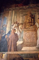 シャセリオー《エジプトの聖マリアの回心》1843（細部）