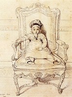アングル《シャルル・ルティエールの肖像》 1818