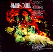 Amon Düül　Psychedelic Underground　1969 : jacket back