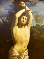 グイド・レーニ《聖セバスティアヌス》 1615-16年頃　カピトリーノ美術館