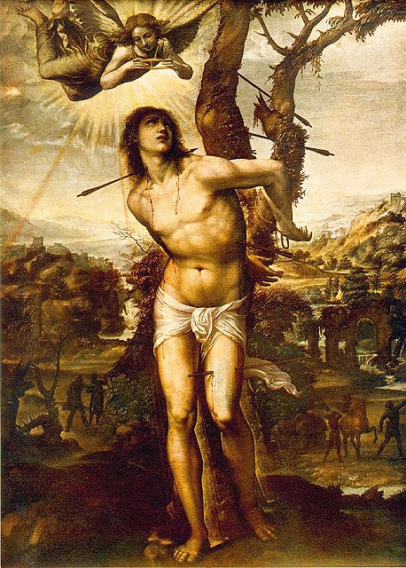 ソードマ《聖セバスティアヌスの殉教》1525